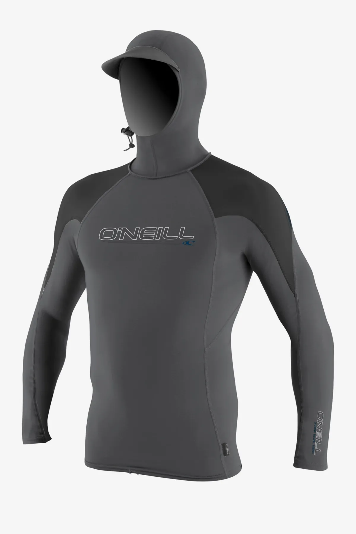 Uv Sun Protection & Rash Guards^O'Neill Premium O'zone Long Sleeve Rashguard W/hood - | smk rvn