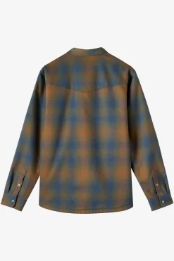 Jackets^O'Neill Ranchero Plaid Western Jacket - | army green
