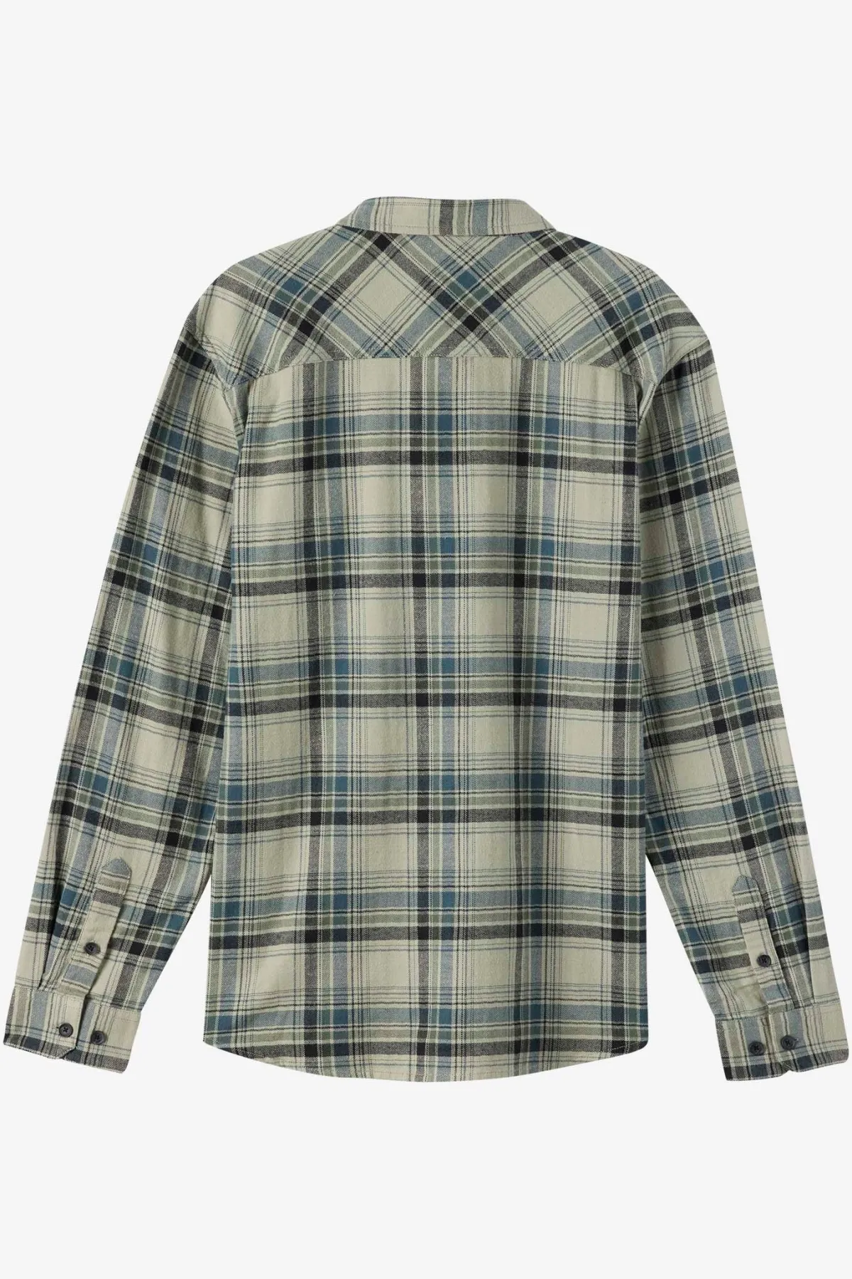 Shirts & Flannels^O'Neill Redmond Plaid Flannel Standard Fit Long Sleeve Shirt - | sage