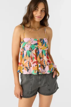 Tops^O'Neill Reeta Cabana Sleeveless Top - | multi clr