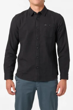 Shirts & Flannels^O'Neill Regent Flannel Standard Fit Long Sleeve Shirt - | phantom