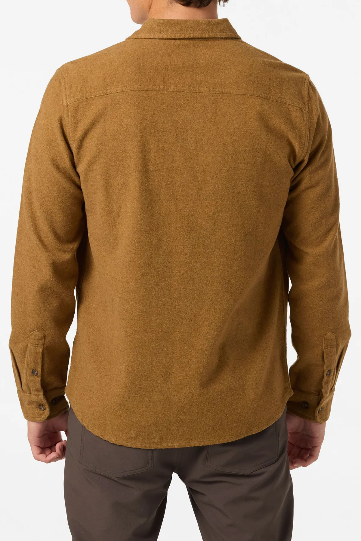Shirts & Flannels^O'Neill Regent Flannel Standard Fit Long Sleeve Shirt - | dark khaki
