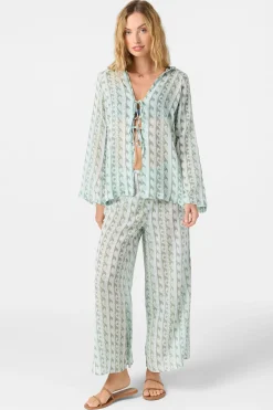 Swim Cover-Ups^O'Neill Regina Pant Printed - | starlight blue
