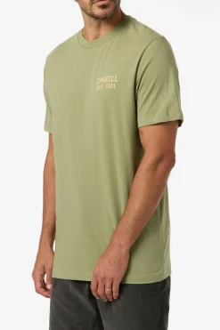 Tees & Tanks^O'Neill Relax Classic Tee Standard Fit Tee - | oil green