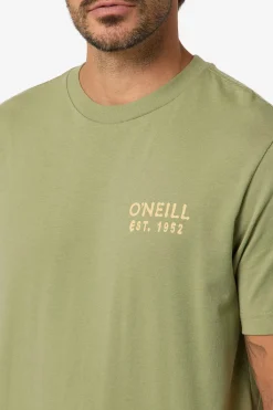 Tees & Tanks^O'Neill Relax Classic Tee Standard Fit Tee - | oil green