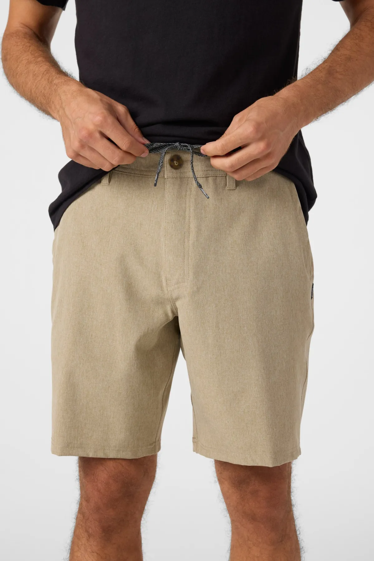 Best Sellers|New Arrivals^O'Neill Reserve Heather 19" Hybrid Shorts hthr khaki