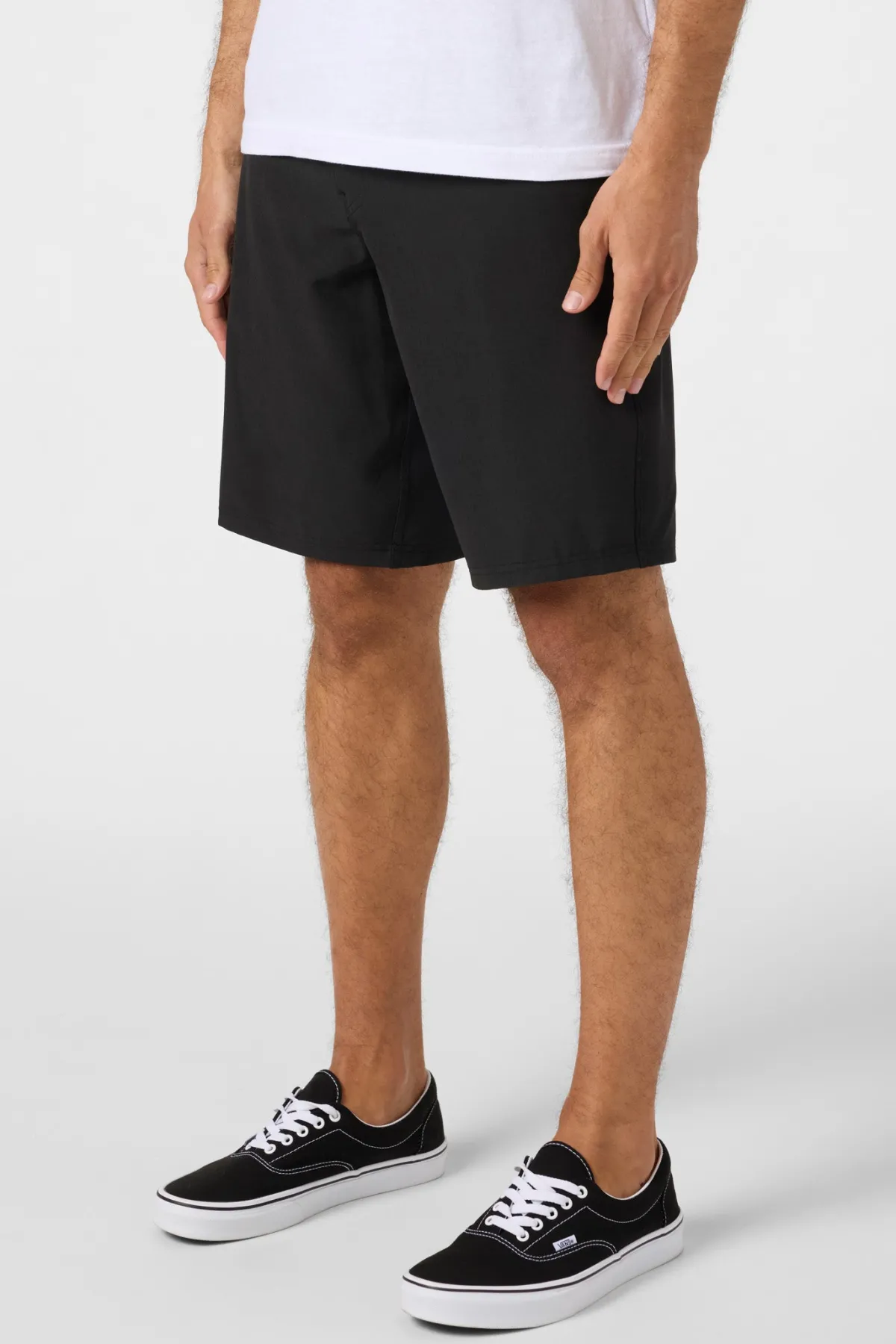 Best Sellers|New Arrivals^O'Neill Reserve Heather 21" Hybrid Shorts hthr black