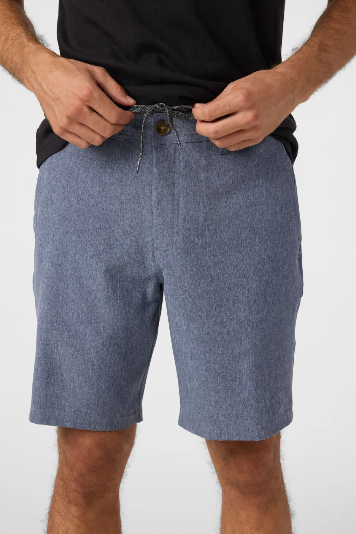 Shorts^O'Neill Reserve Heather 19" Hybrid Shorts - | heather navy