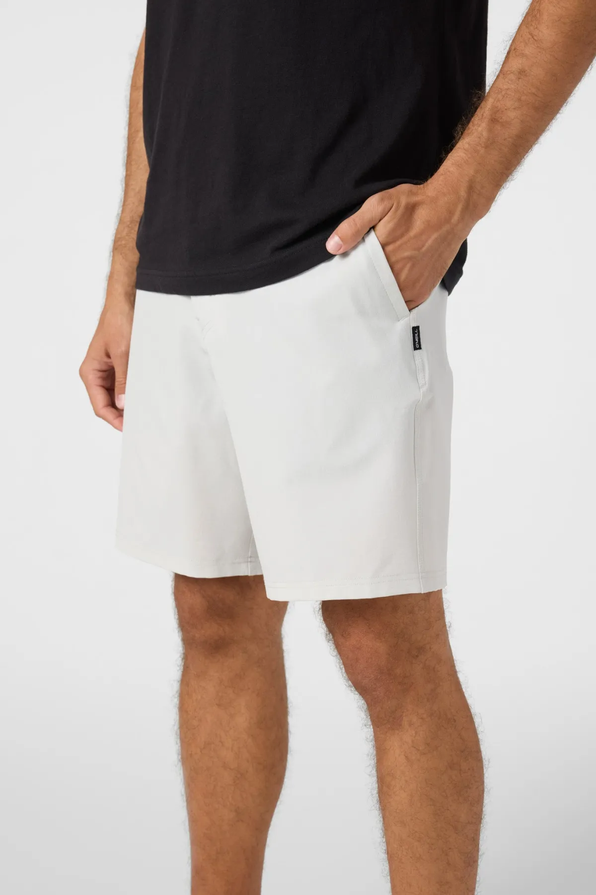 Shorts^O'Neill Reserve Heather 19" Hybrid Shorts - | hthr fog