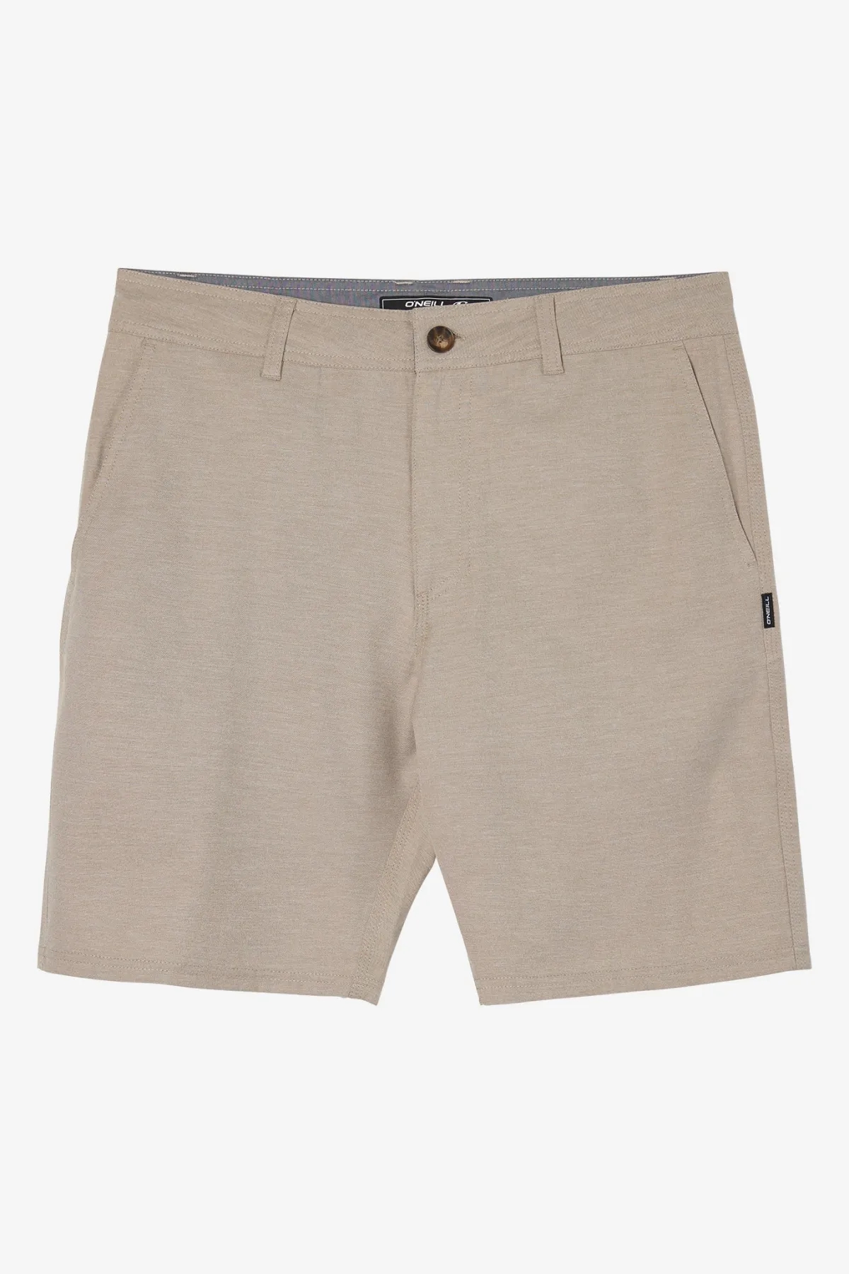 Shorts^O'Neill Reserve Light Check 21" Hybrid Shorts - | dark khaki