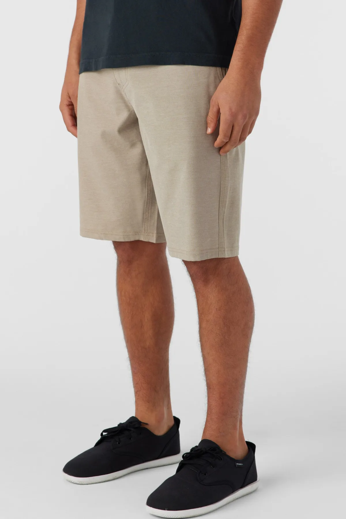Shorts^O'Neill Reserve Light Check 21" Hybrid Shorts - | dark khaki