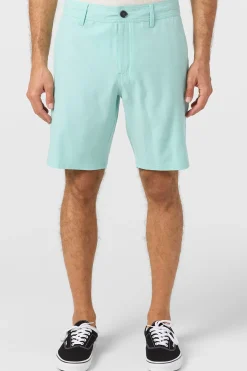 Shorts^O'Neill Reserve Light Check 19" Hybrid Shorts - | pastel turquoise