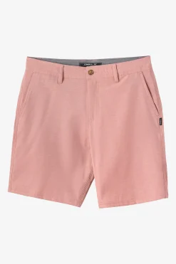 Shorts^O'Neill Reserve Light Check 19" Hybrid Shorts - | ginger spice