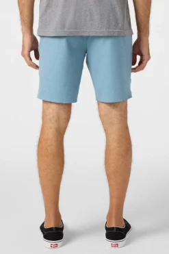 Shorts^O'Neill Reserve Light Check Scallop Elastic Waist 18