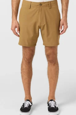 Shorts^O'Neill Reserve Solid 17" Hybrid Shorts - | dark khaki
