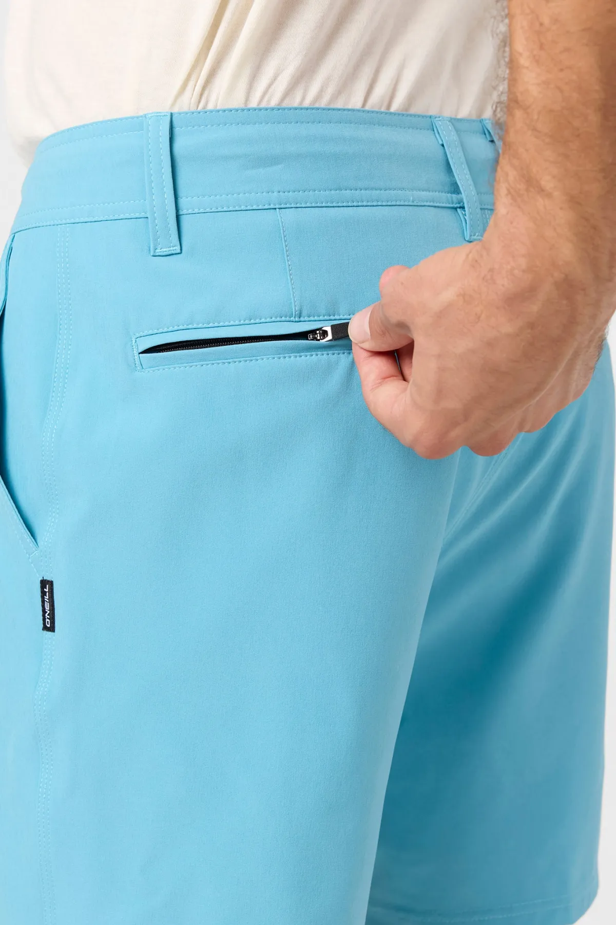Shorts^O'Neill Reserve Solid 17" Hybrid Shorts - | blue fade