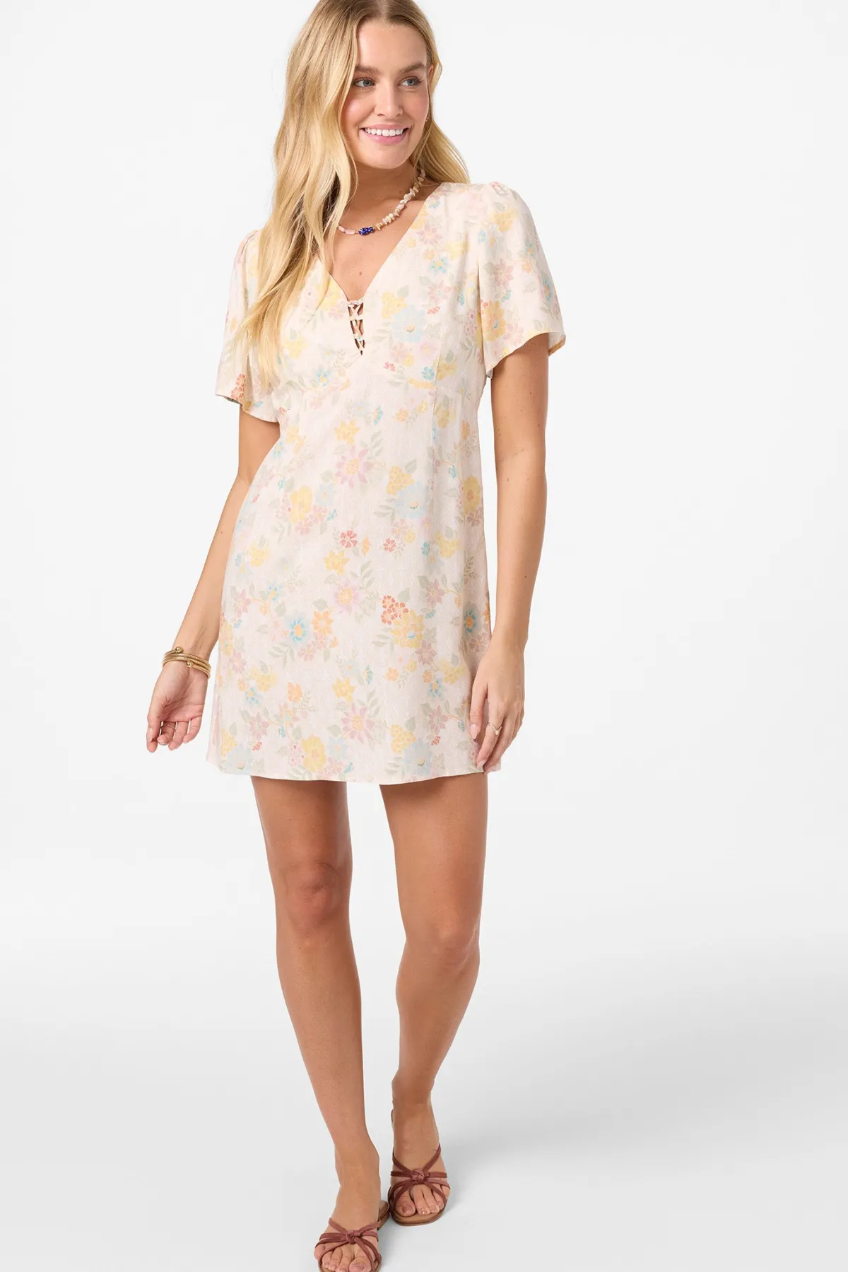 Dresses^O'Neill Robin Floral Mini Dress Short Dress - | tapioca
