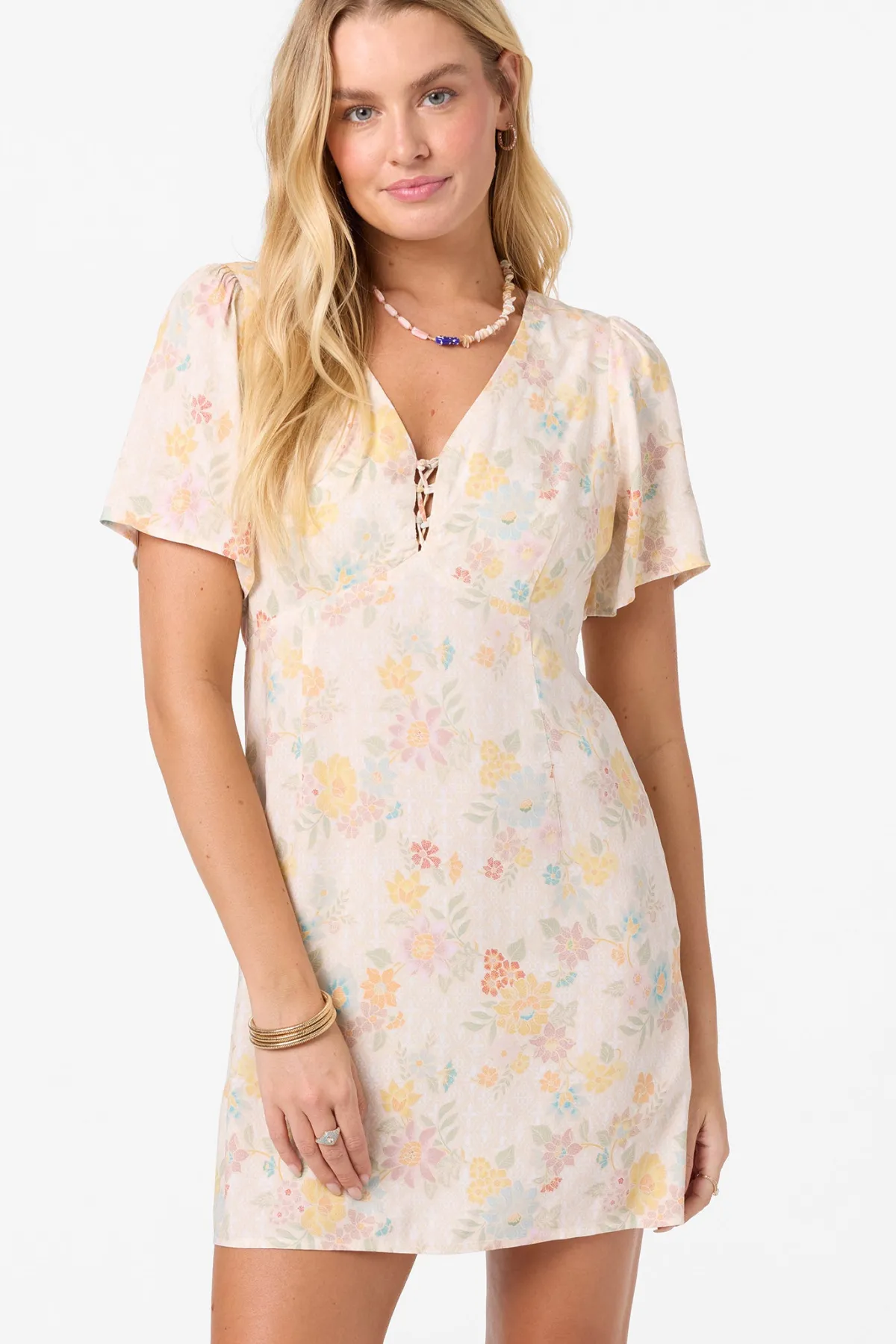 Dresses^O'Neill Robin Floral Mini Dress Short Dress - | tapioca