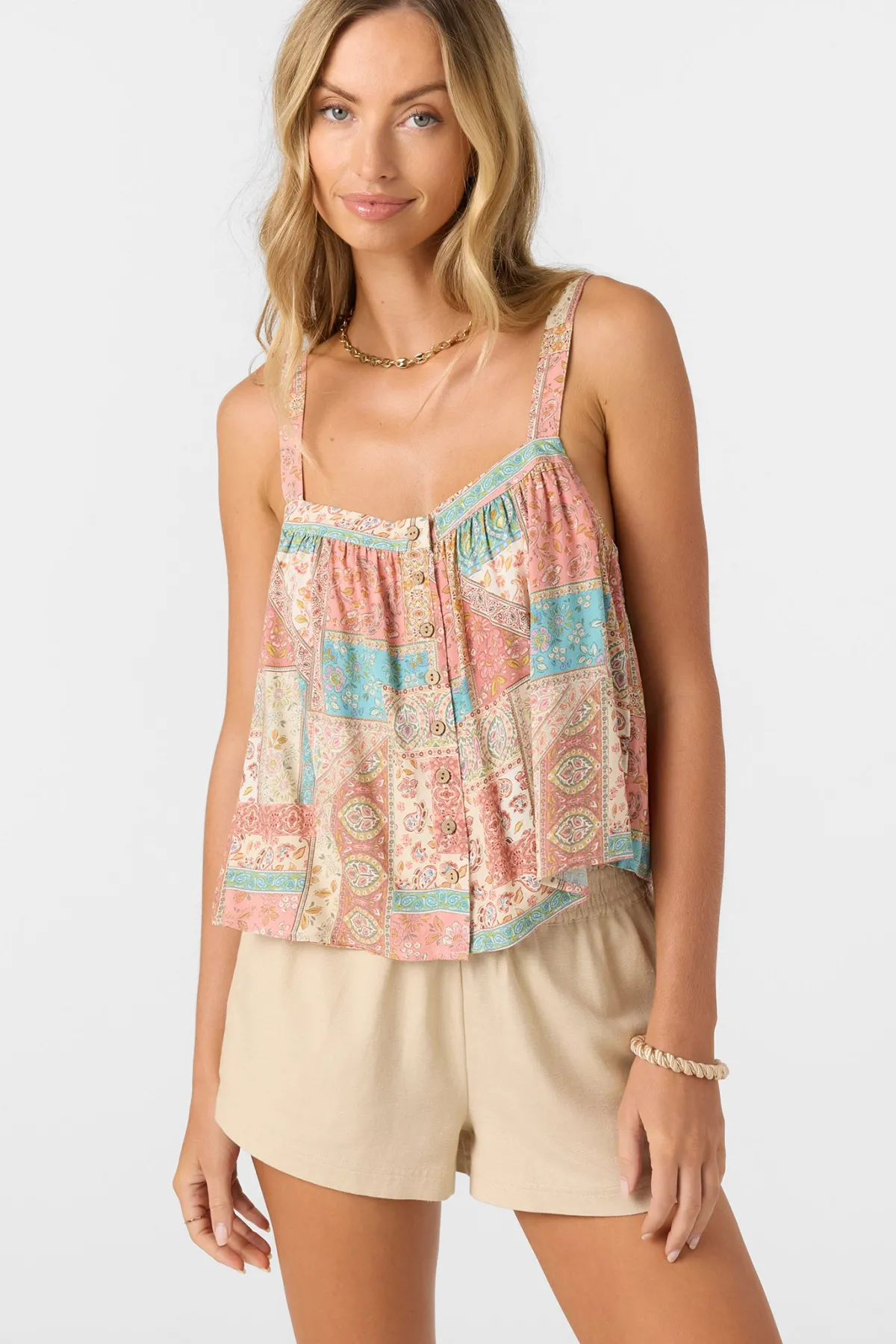 Tops^O'Neill Roslyn Sleeveless Top - | multi clr