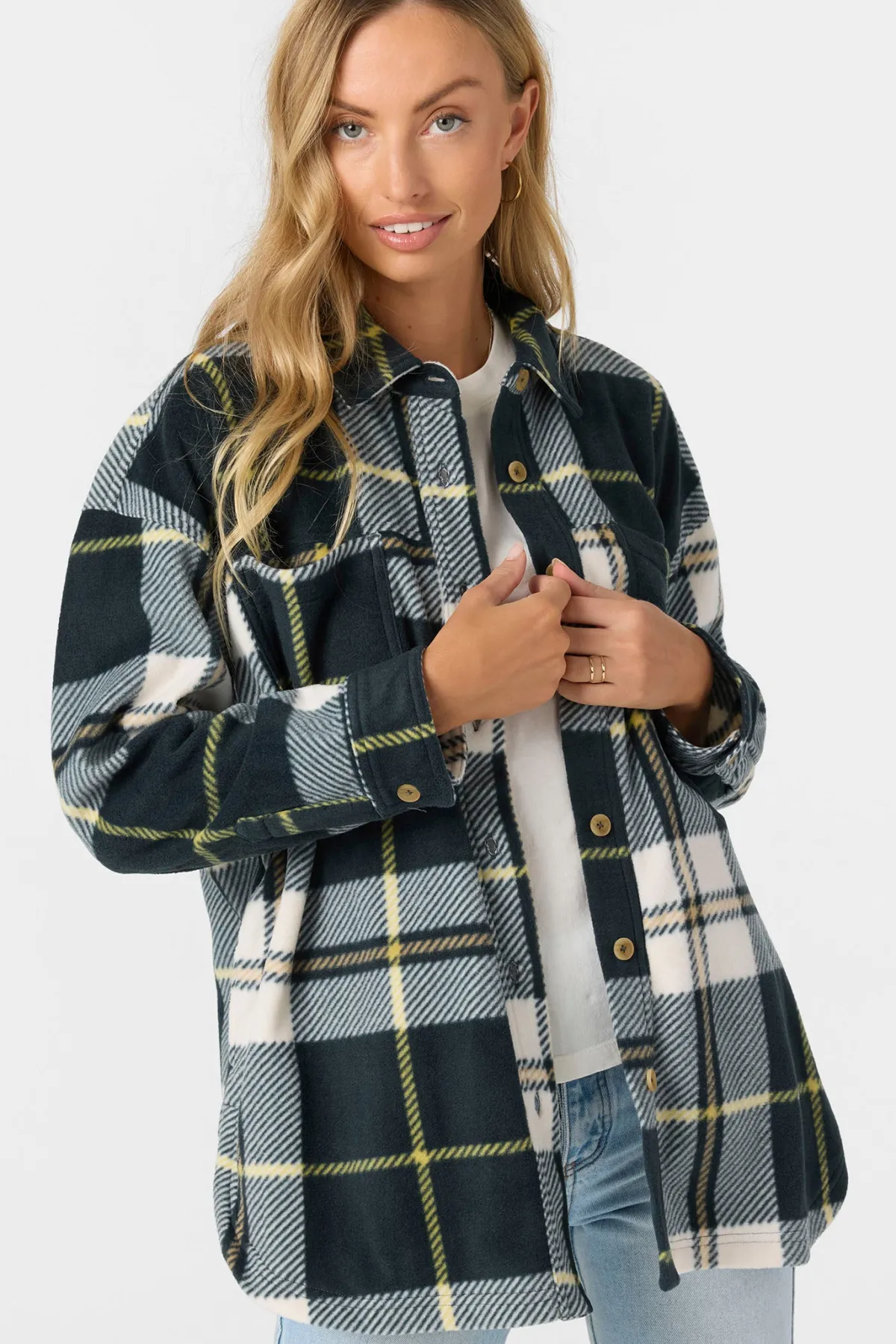 Tops^O'Neill Rune Superflecce Long Sleeve Top - | slate