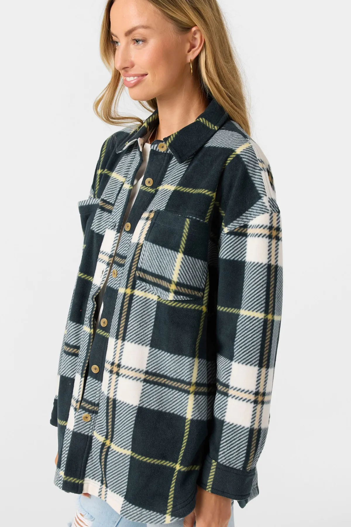 Tops^O'Neill Rune Superflecce Long Sleeve Top - | slate
