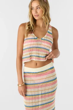 Swim Cover-Ups^O'Neill Ryan Striped - | vanilla