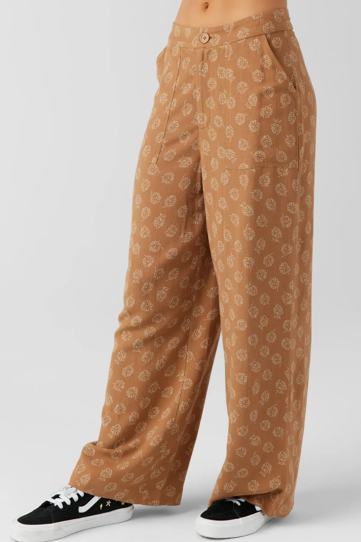 Bottoms^O'Neill Rylan Velley Floral Beach Pants - | tobacc brw