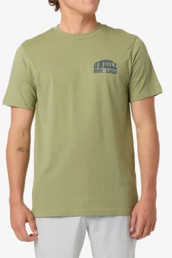 New Arrivals^O'Neill Saddle Up Classic Tee oil green