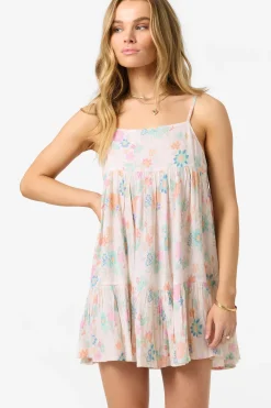 New Arrivals|Swim Cover-Ups^O'Neill Saltwater Essentials Rilee Printed Mini Cover-Up Dress - Multi Clr |