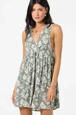 Best Sellers|Swim Cover-Ups^O'Neill Saltwater Essentials Teddy Printed Mini Cover-Up Dress - | sea spray