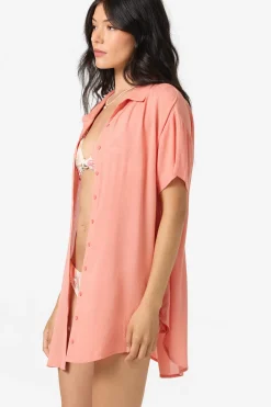 Saltwater Solids Swim|Swim Cover-Ups^O'Neill Saltwater Solids Carlee Cover-Up - | melon