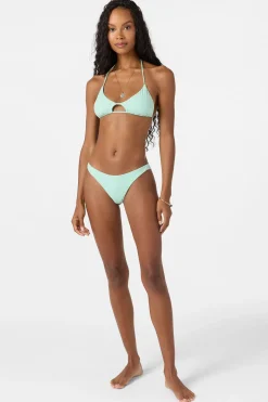 Bikini Bottoms^O'Neill Saltwater Solids Hermosa Skimpy Bottoms - | opal