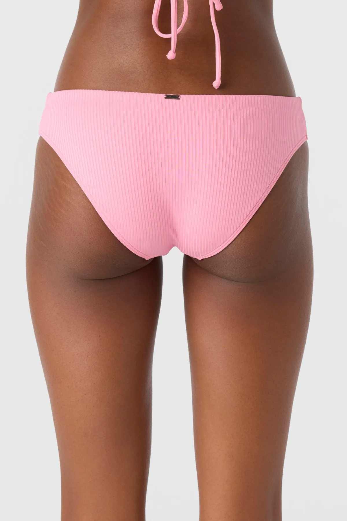 Bikini Bottoms^O'Neill Saltwater Solids Rib Blue Lagoon Full Bottoms - | sachet pink