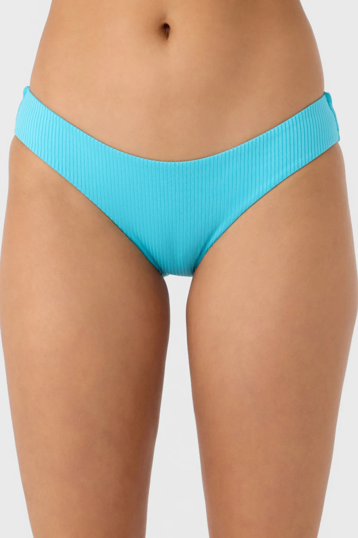Bikini Bottoms^O'Neill Saltwater Solids Rib Blue Lagoon Full Bottoms - | aquamarine