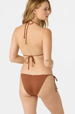 Bikini Bottoms^O'Neill Saltwater Solids Rib Maracas Medium Bottoms - | rustic brown