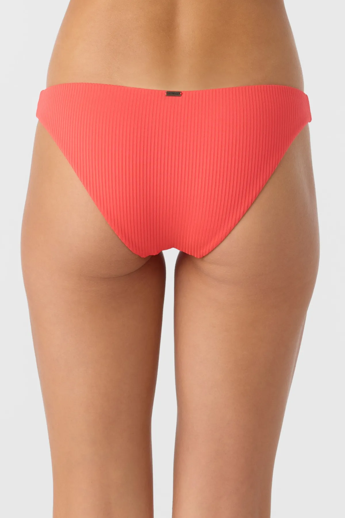 Bikini Bottoms^O'Neill Saltwater Solids Rib Rockley Medium Bottoms - | cayenne