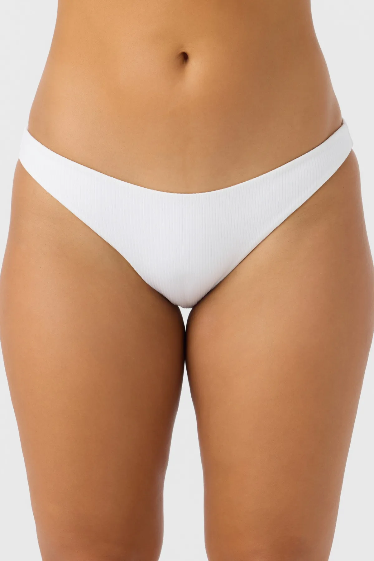 Bikini Bottoms^O'Neill Saltwater Solids Rib Rockley Medium Bottoms - | white