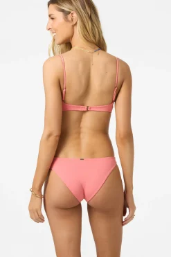 Bikini Bottoms^O'Neill Saltwater Solids Rockley Medium Bottoms shell pink