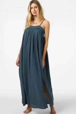 Best Sellers|New Arrivals^O'Neill Saltwater Solids Sai Maxi Cover-Up Dress slate