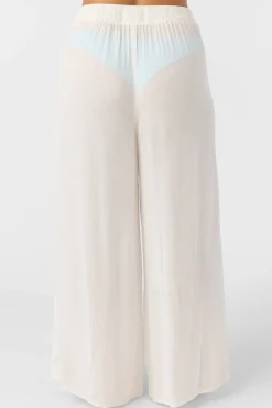 Saltwater Solids Swim|Swim Cover-Ups^O'Neill Saltwater Solids Tymea Pants - | vanilla