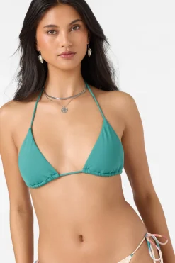 Bikini Tops^O'Neill Saltwater Solids Venice Triangle Top - | north sea