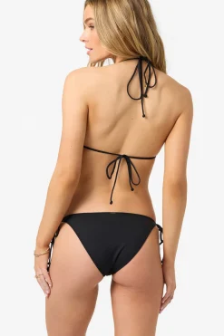 Swim New Arrivals|Best Sellers^O'Neill Saltwater Solids Venice Triangle Top black