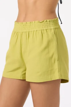Bottoms^O'Neill Sanders Beach Shorts - | golden green