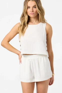 Bottoms^O'Neill Sanders Beach Shorts - | white