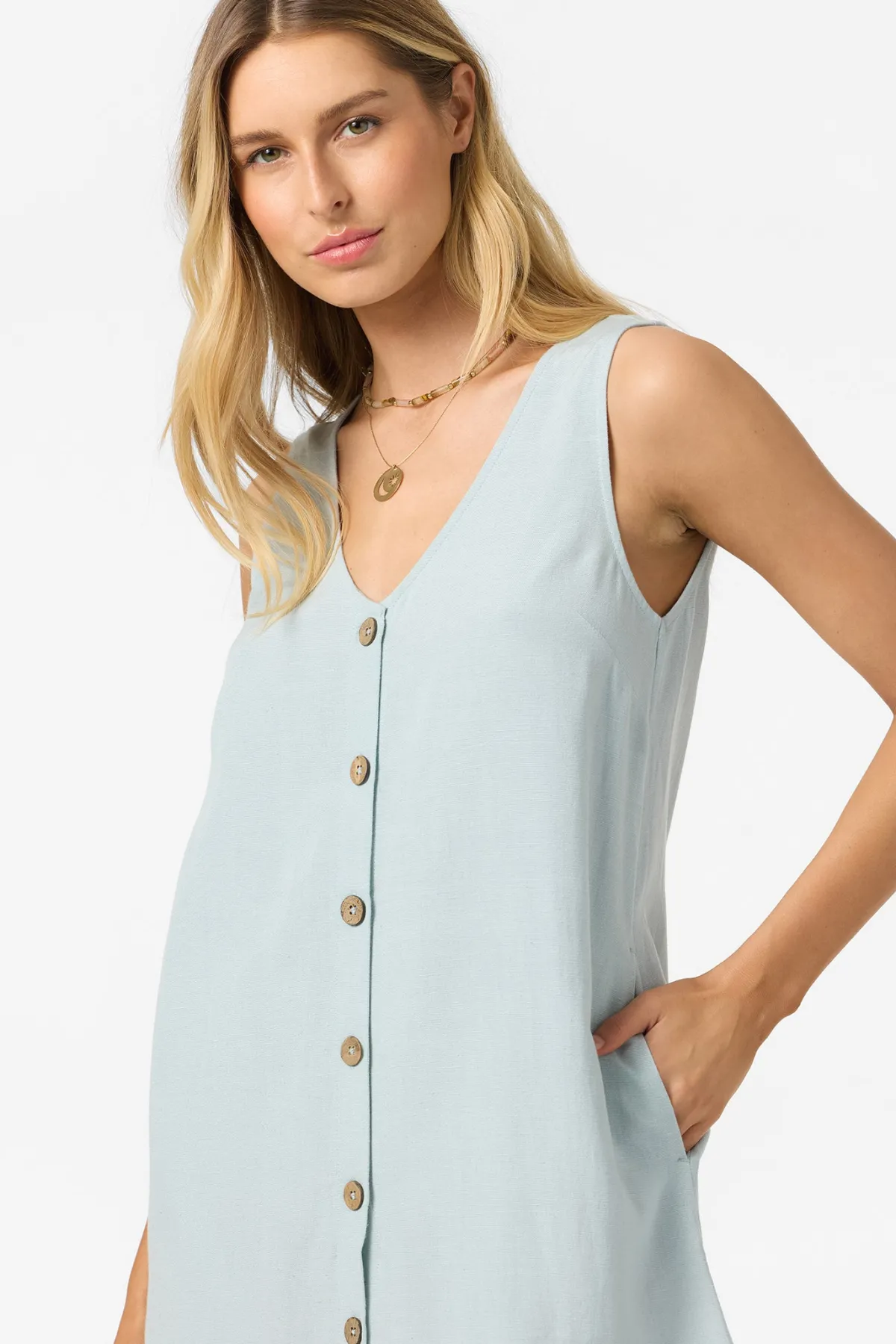 Sanders Collection|Best Sellers^O'Neill Sanders Mini Dress cloud blue