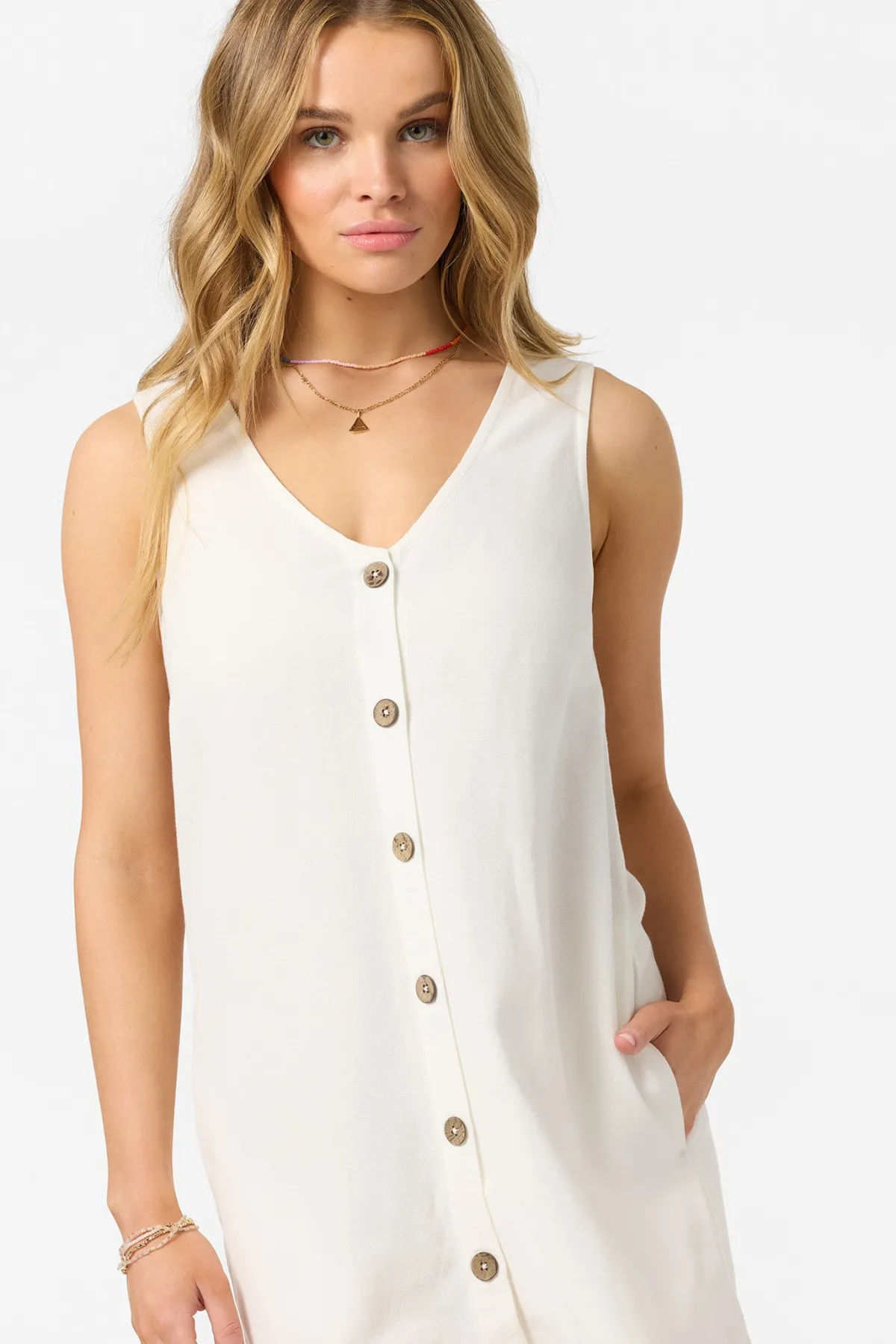 Sanders Collection|New Arrivals^O'Neill Sanders Mini Dress white