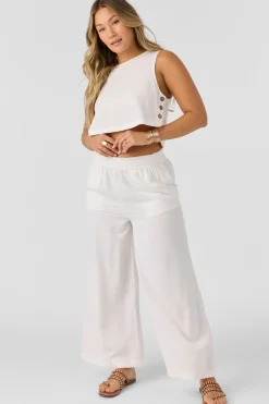 Bottoms^O'Neill Sanders Pants - | white