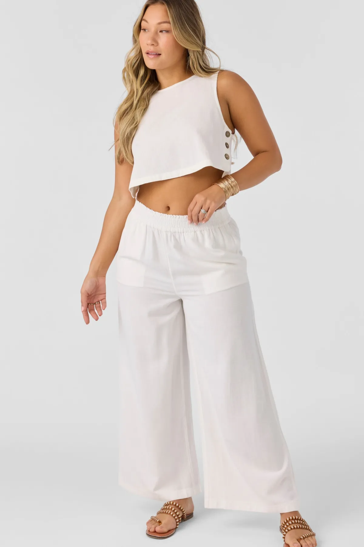 Bottoms^O'Neill Sanders Pants - | white