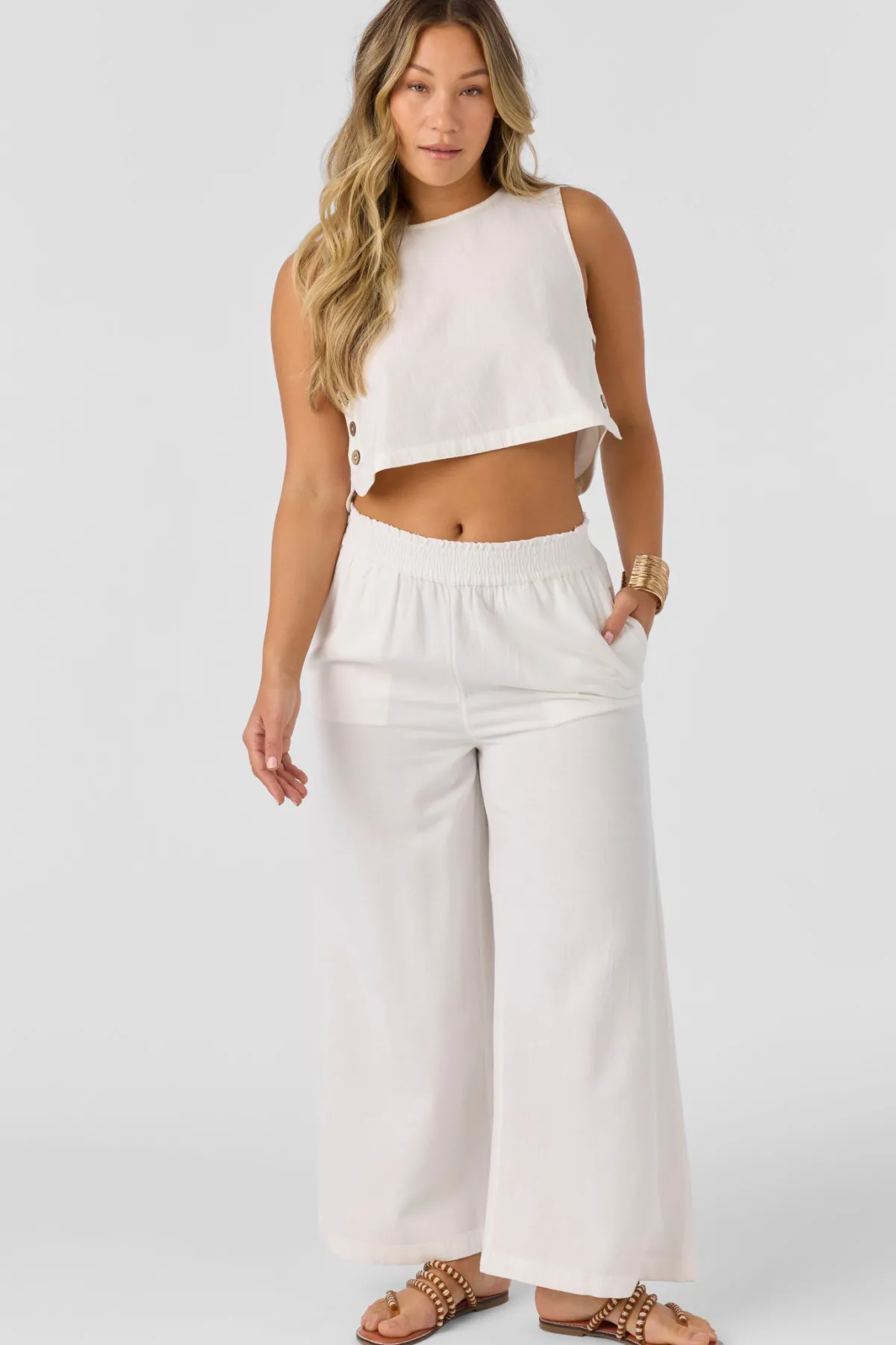 Bottoms^O'Neill Sanders Pants - | white