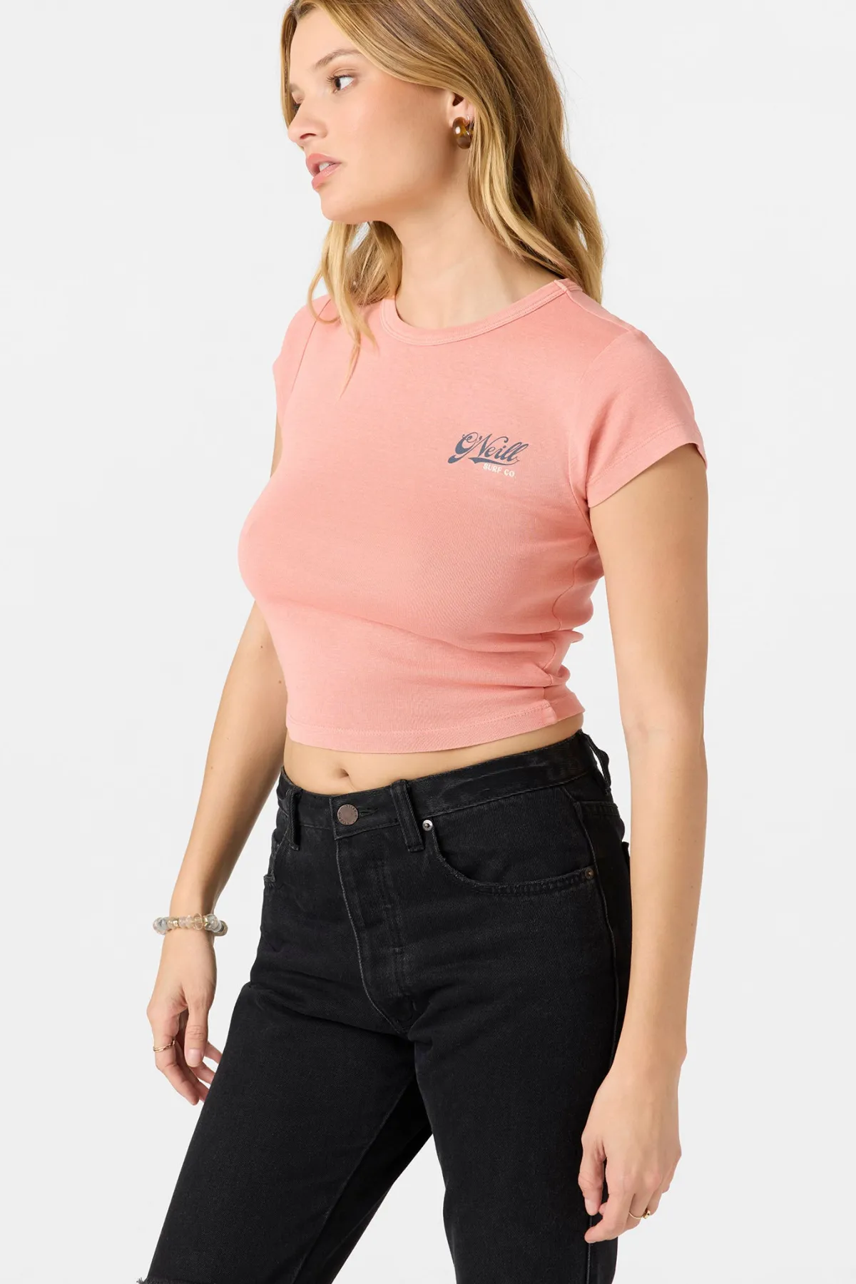 Graphic Tees & Tanks^O'Neill Script Surf Tee - | coral haze